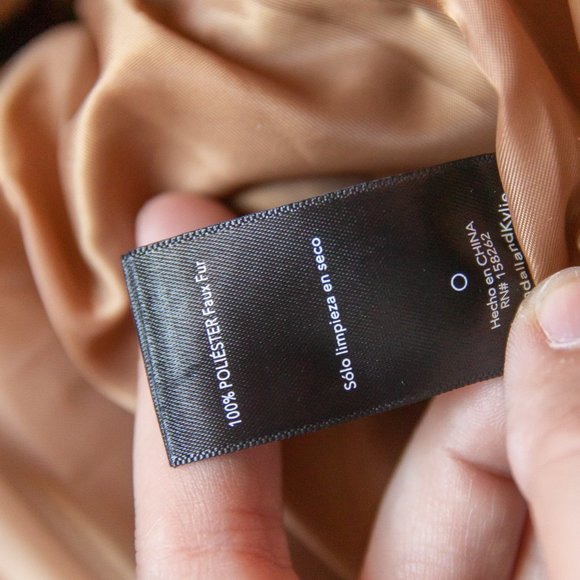 NEW Kendall Kylie Revolve Color Block Sherpa Knit Front Zip Utility Jacket Sz L - Picture 7 of 10